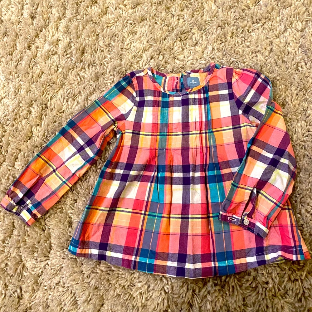 Plaid top